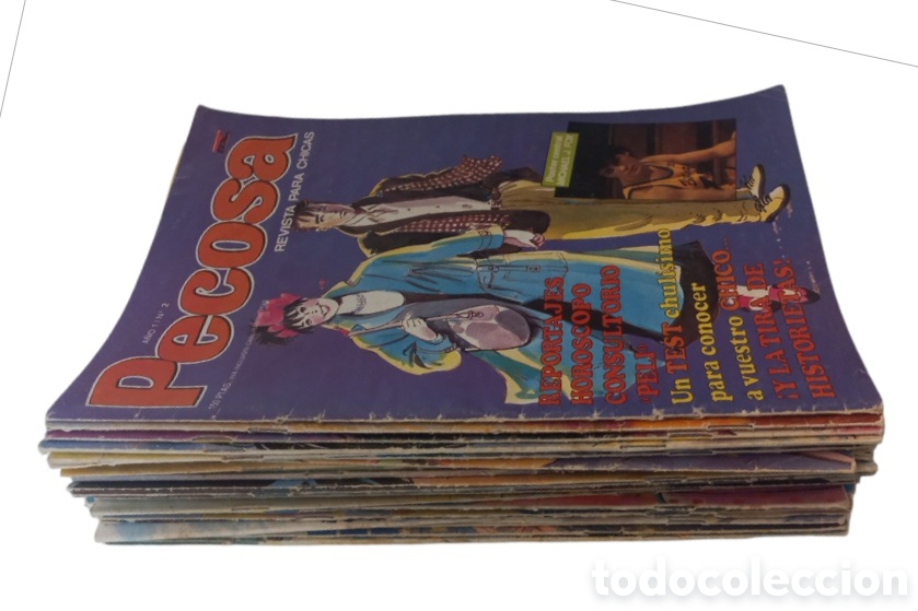 Tebeos: PECOSA REVISTA PARA CHICAS. LOTE 25 REVISTAS. MC EDICIONES