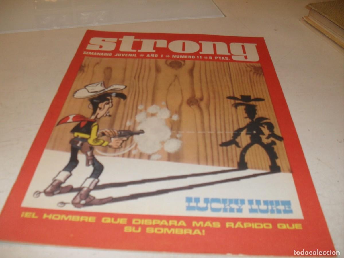 Tebeos: STRONG N&ordm; 11,CON UNA DEL DICHOSO OESTE,DE PEDRO ALFEREZ,DE KIOSKO,DE 90,EDITA ARGOS,1969