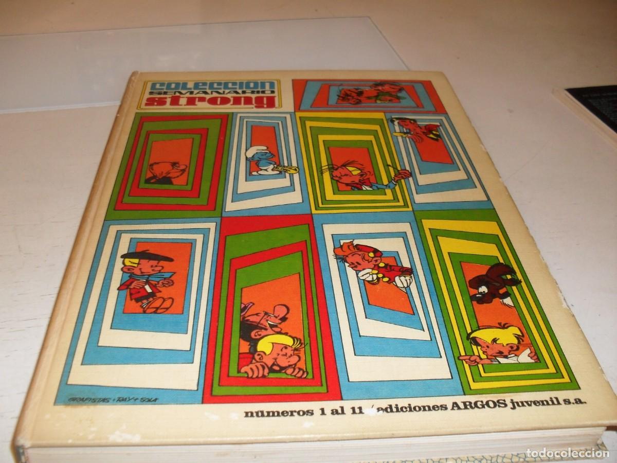 Tebeos: STRONG TOMO OFICIAL N&ordm; 1,CON N&ordm; 1 AL 11,CON SUS CUBIERTAS,DE 90,EDITA ARGOS,1969