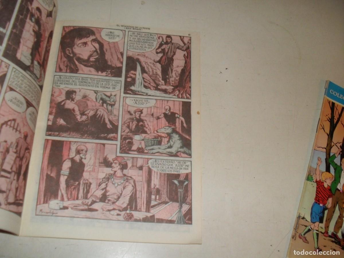 Tebeos: HEROES DE LA VIRTUD N&ordm; 3,DE 24,EL VENCEDOR DE LA PESTE,EDICIONES DON BOSCO,1976 - Foto 2