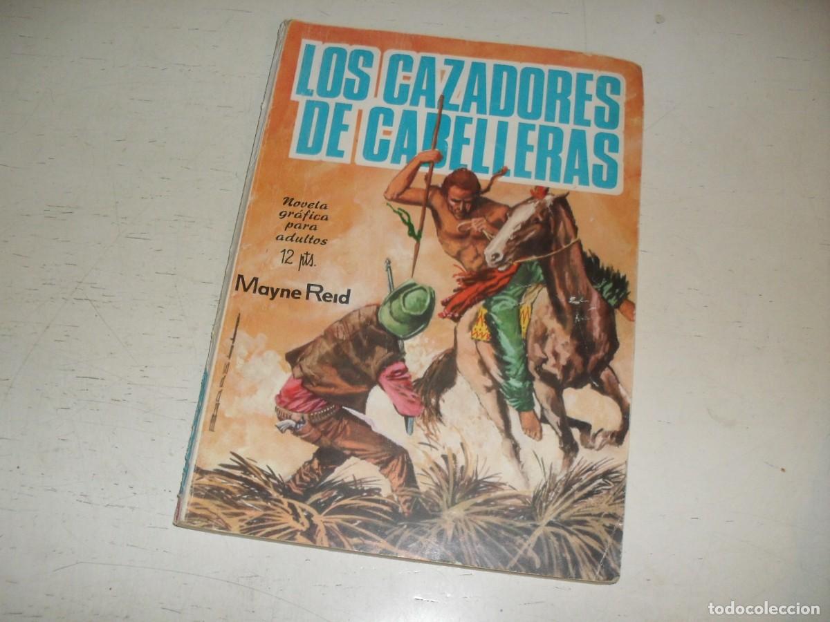 Tebeos: NOVELAS GRAFICAS N&ordm; 30,DE 37,CAZADORES DE CABELLERAS,DE FRANCISCO BLANES.TORAY1960