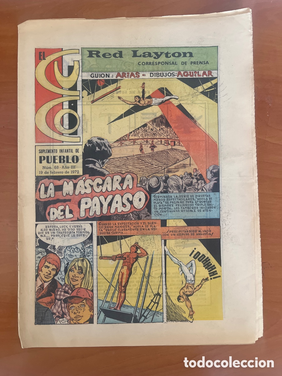 Tebeos: REVISTA EL CUCO, N&Uacute;MERO 68, (SUPLEMENTO INFANTIL DE PUEBLO)