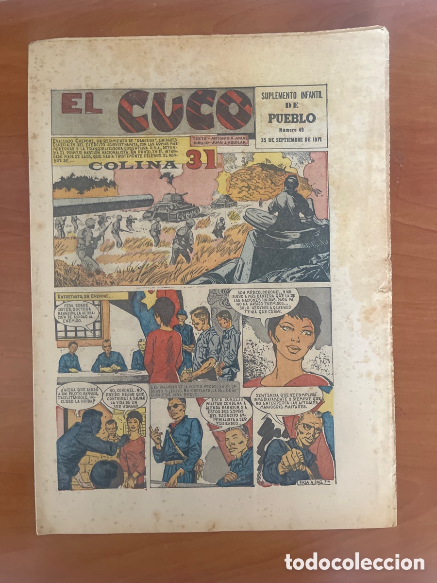 Tebeos: REVISTA EL CUCO, N&Uacute;MERO 49, (SUPLEMENTO INFANTIL DE PUEBLO)