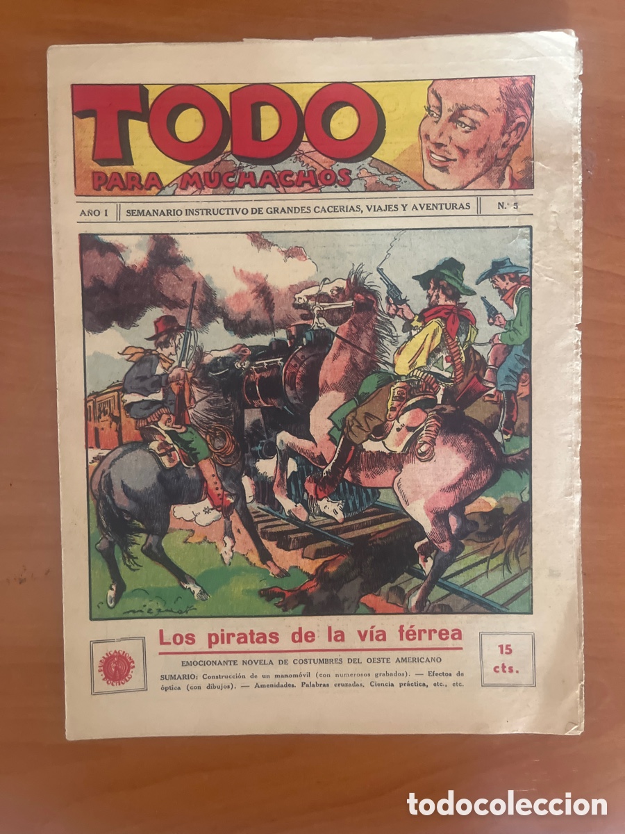 Tebeos: TODO PARA MUCHACHOS, N&Uacute;MERO 5, (SUPLEMENTO POCHOLO)