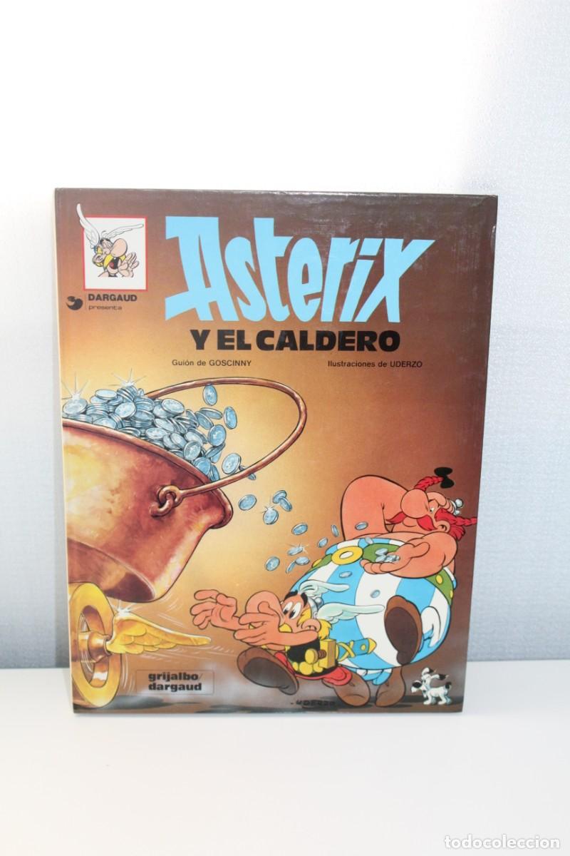 Tebeos: TEBEO DARGAUD ASTERIX Y EL CALDERO N&ordm;13 ILUSTRACIONES DE UDERZO