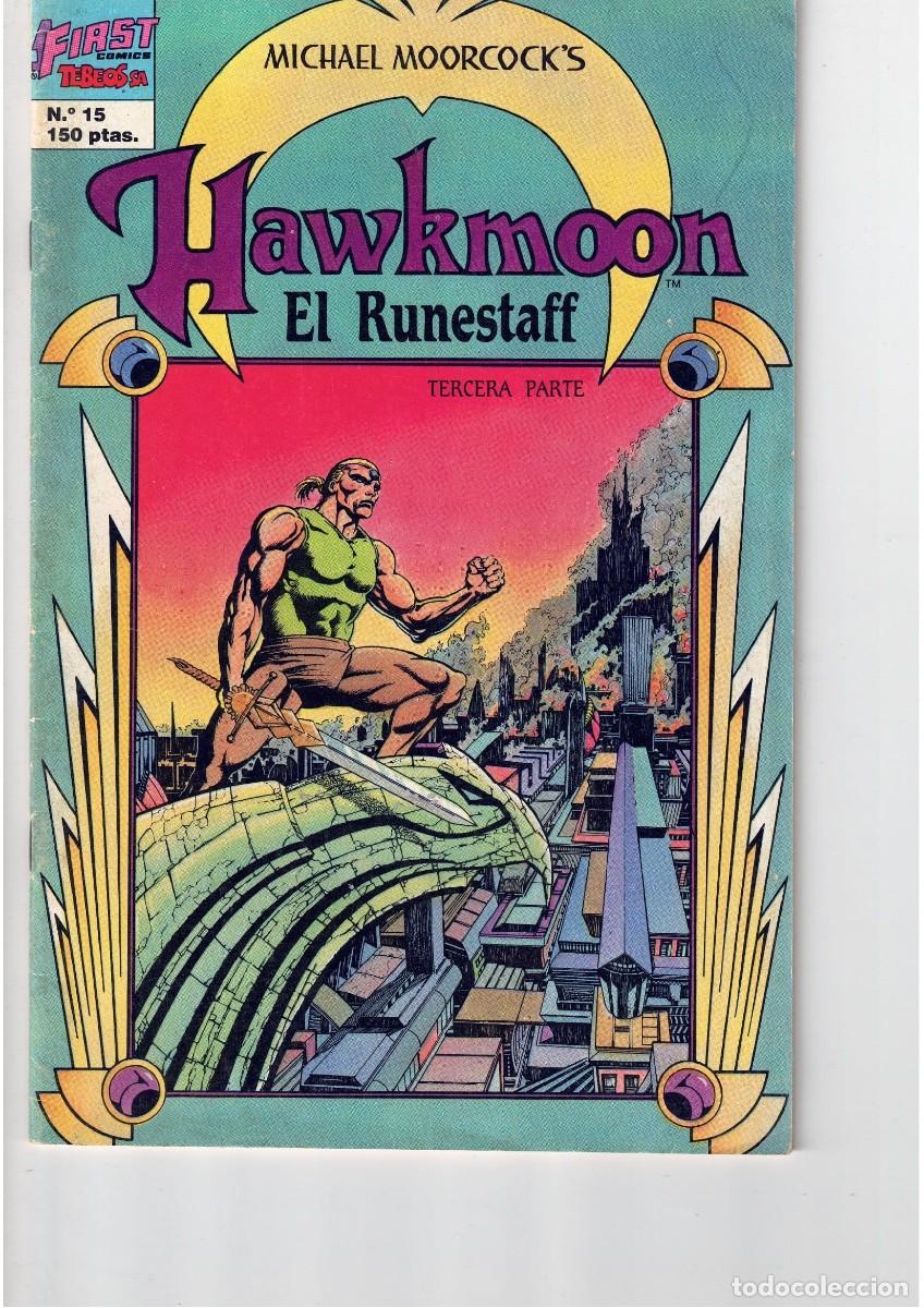 Tebeos: Hawkmoon 15. First Comics. - Foto 1