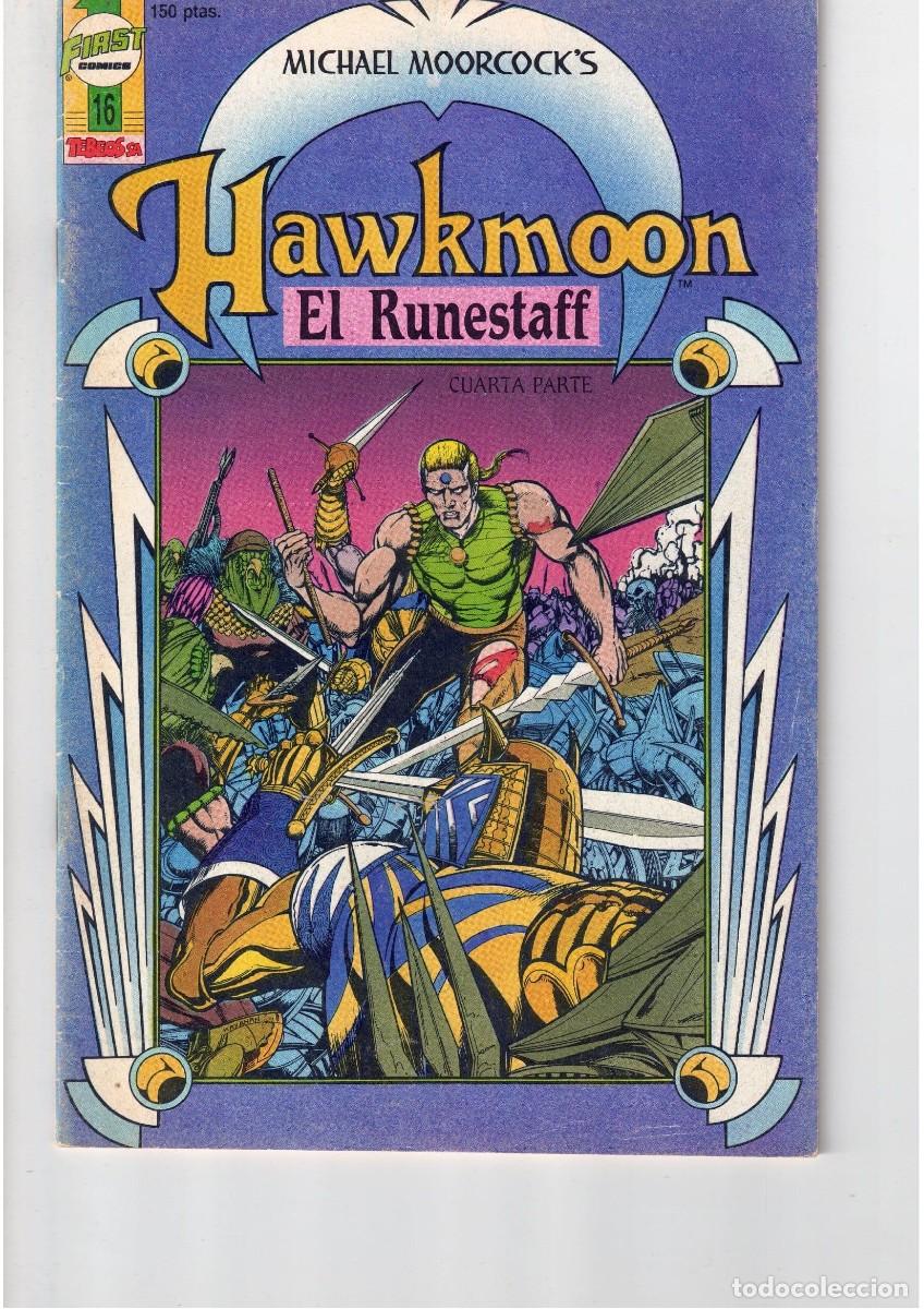 Tebeos: Hawkmoon 16. First Comics. - Foto 1