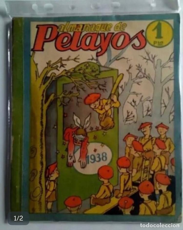 Tebeos: Almanaque PELAYOS 1938 como nuevo