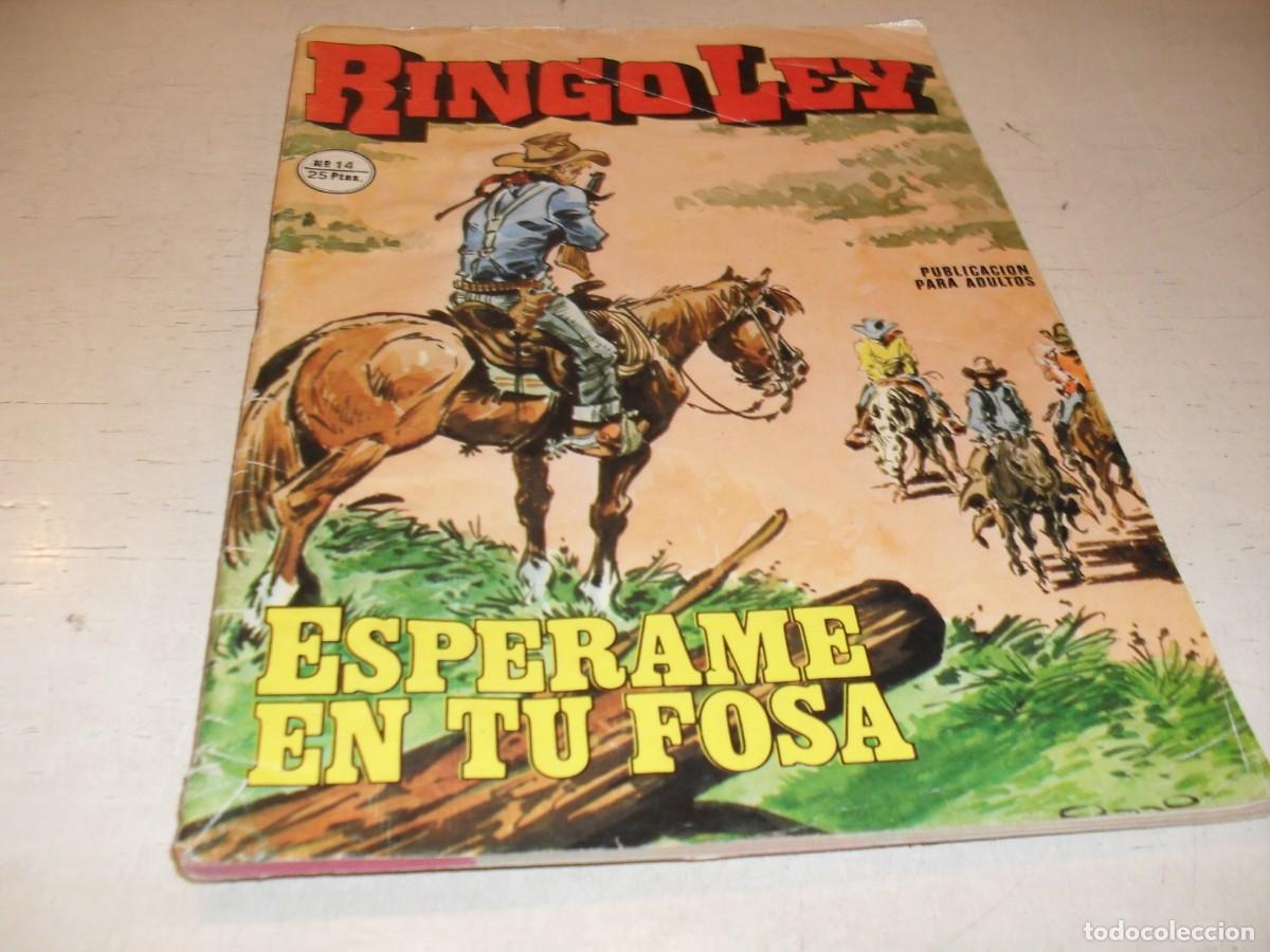 Tebeos: RINGO LEY,N&ordm; 14,DE 36,ESPERAME EN TU FOSA,DE J.BUIXADE.EDICIONES ALONSO,1978