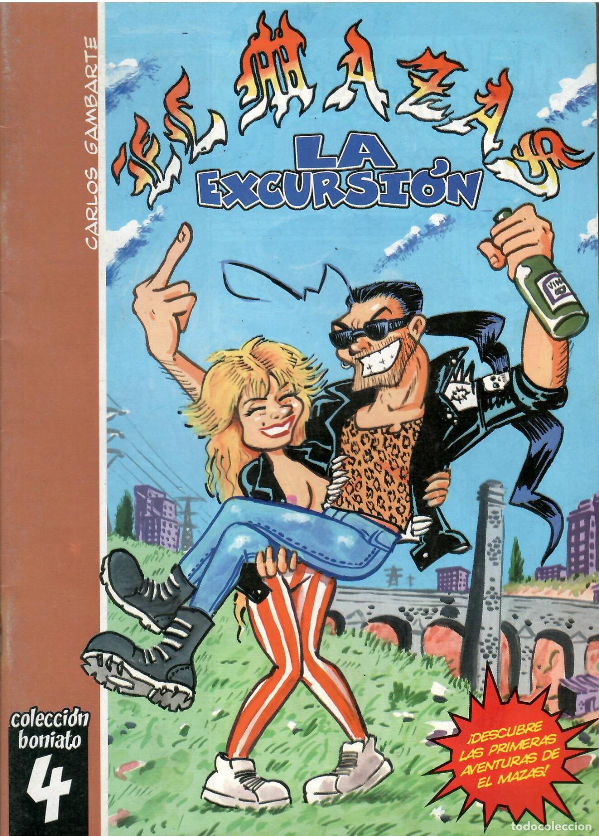 Tebeos: Comic El mazas; Coleccion Boniato, n&ordm; 4: La excursion