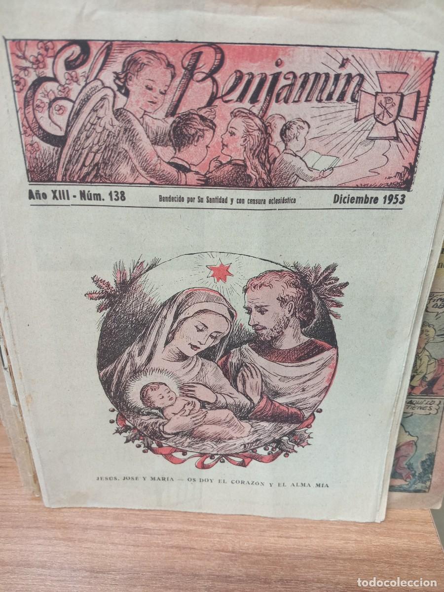 Tebeos: EL BENJAMIN - N&ordm; 138 - ACCION CATOLICA VIC -1953