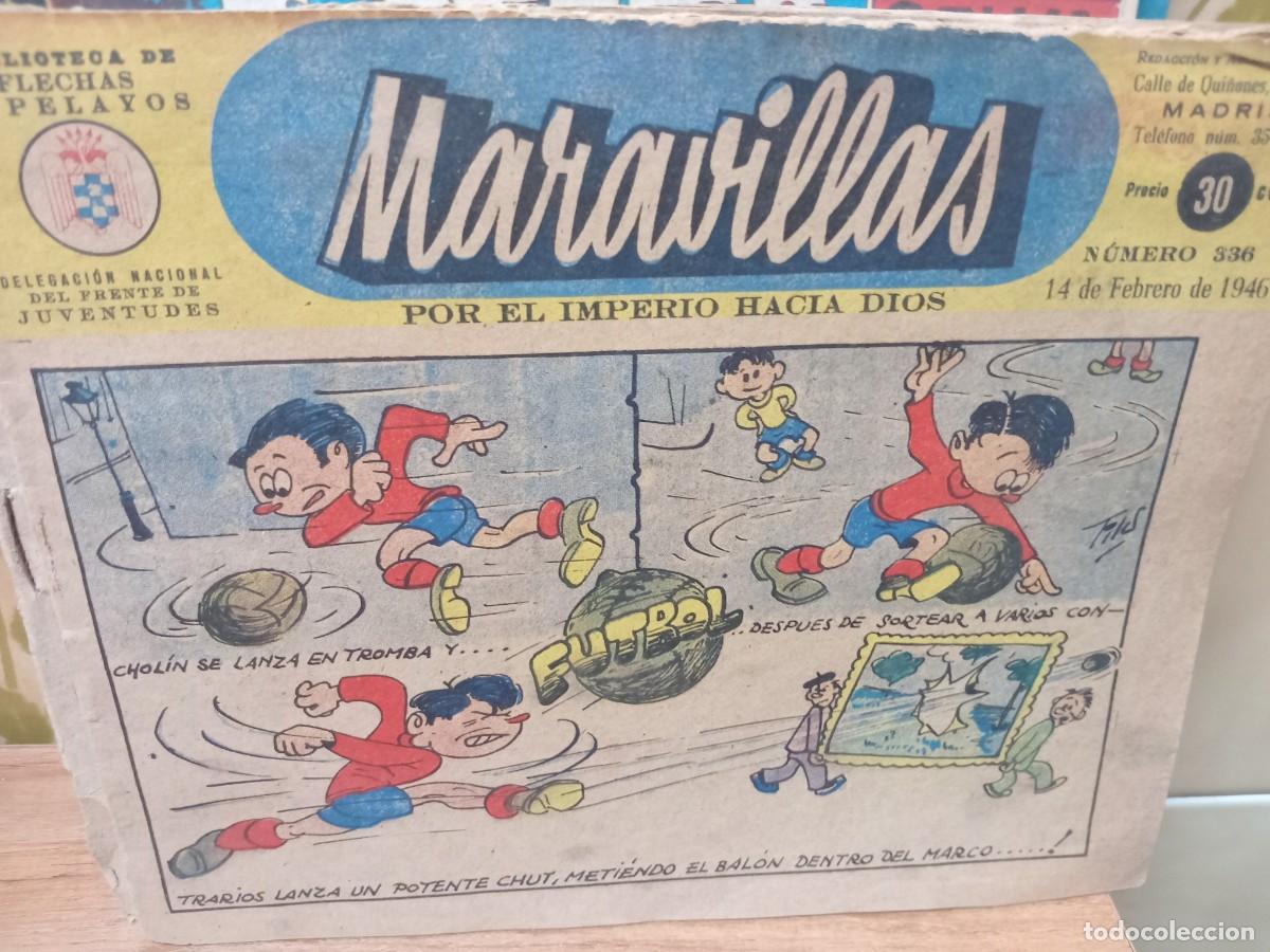Tebeos: MARAVILLAS - N&ordm; 336 - FET Y DE LAS JONS - 1946