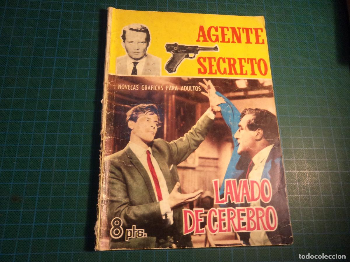 Tebeos: Agente secreto. N&ordm; 15. Ferma. Con se&ntilde;ales de uso.