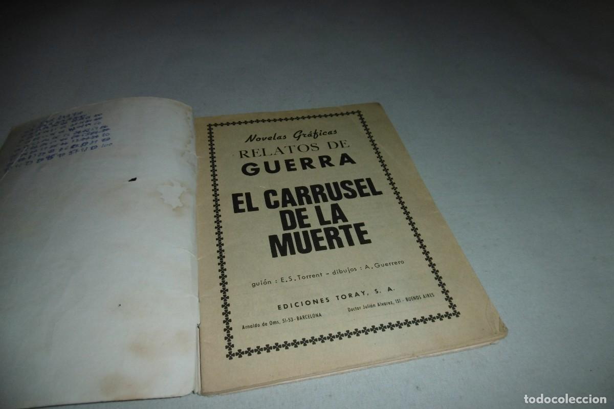 Tebeos: COMIC RELATOS DE GUERRA EL CARRUSEL DE LA MUERTE TORAY - Foto 3
