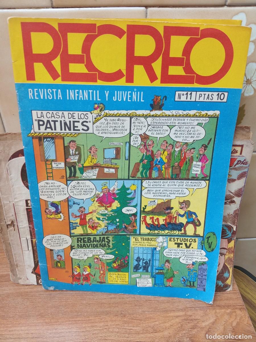 Tebeos: RECREO - N&ordm; 11 - ED. BARGADA - 1967