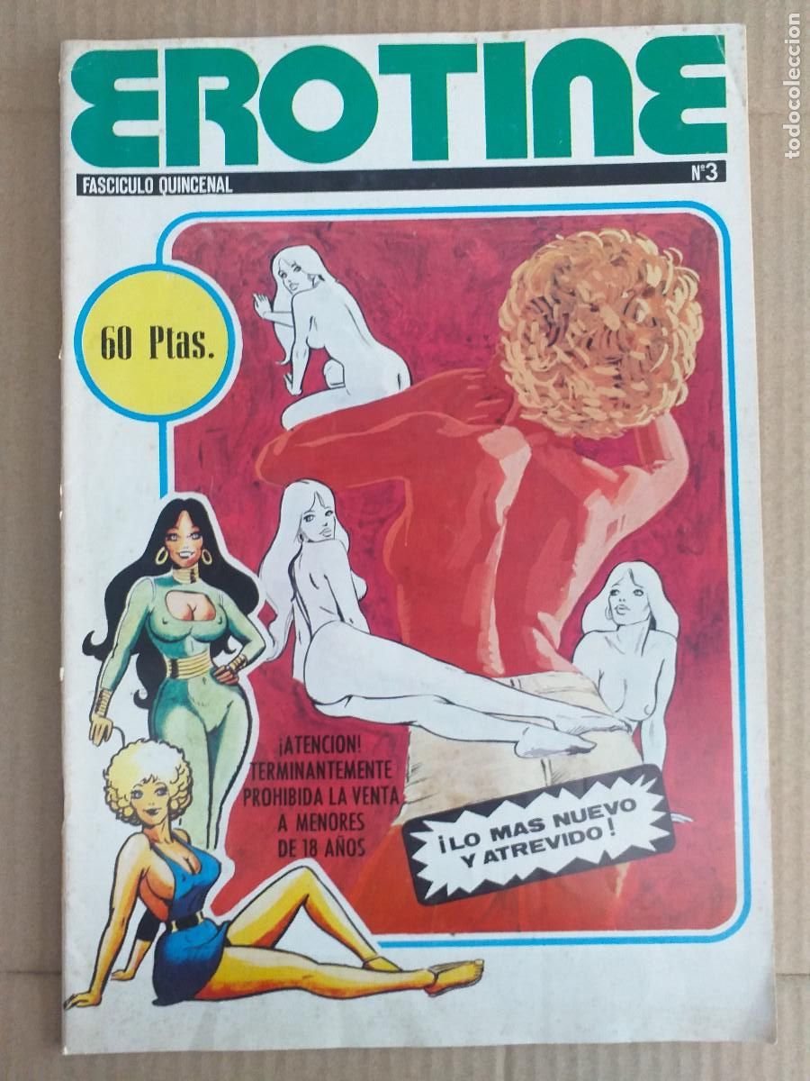 Tebeos: EROTINE - N&ordm; 3 DE 4 - 1978 MUNDIS, S. A. EDITORA - Foto 1