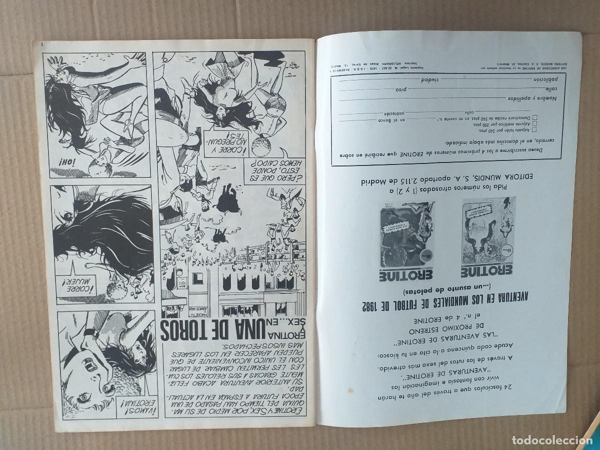 Tebeos: EROTINE - N&ordm; 3 DE 4 - 1978 MUNDIS, S. A. EDITORA - Foto 6