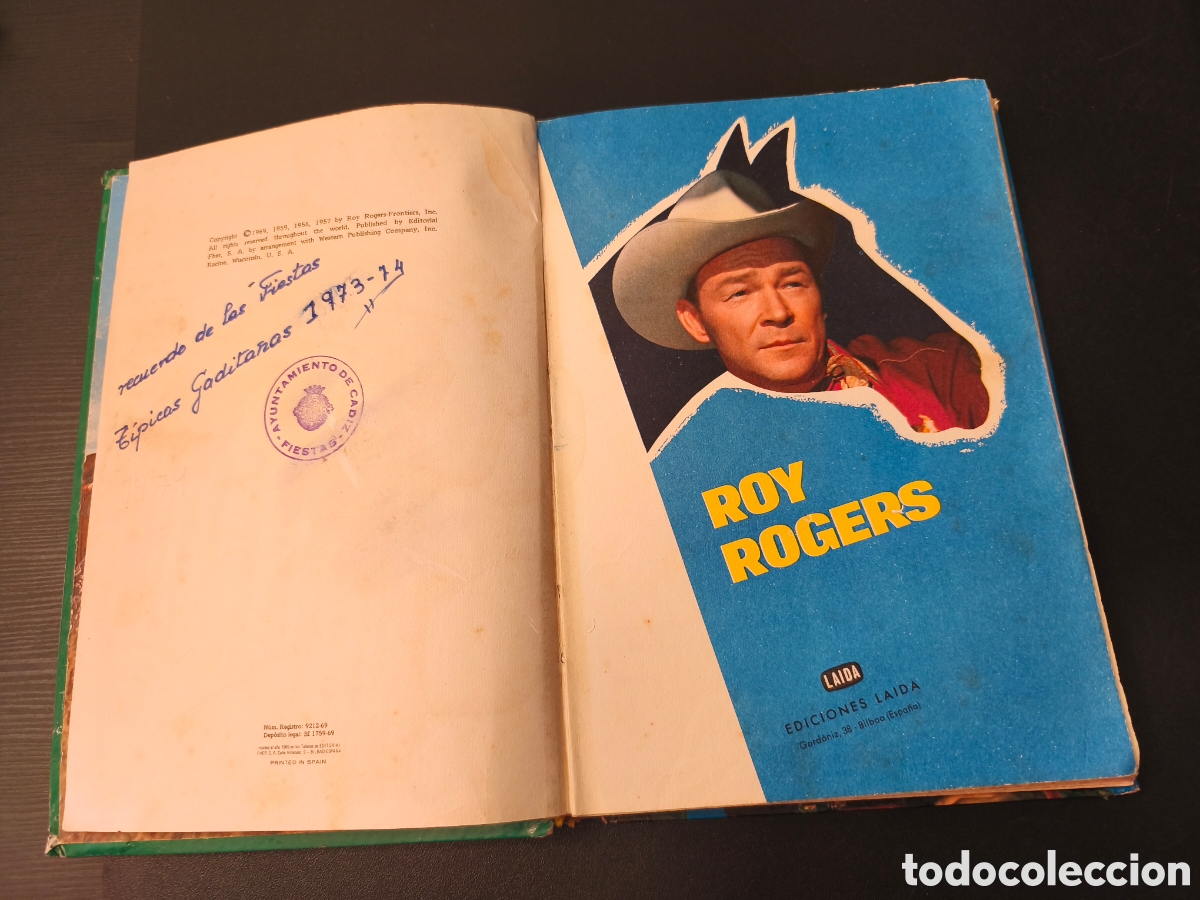 Tebeos: AVENTURAS DE ROY ROGERS EDICIONES LAIDA ANTIGUO COMIC DEL OESTE - Foto 14