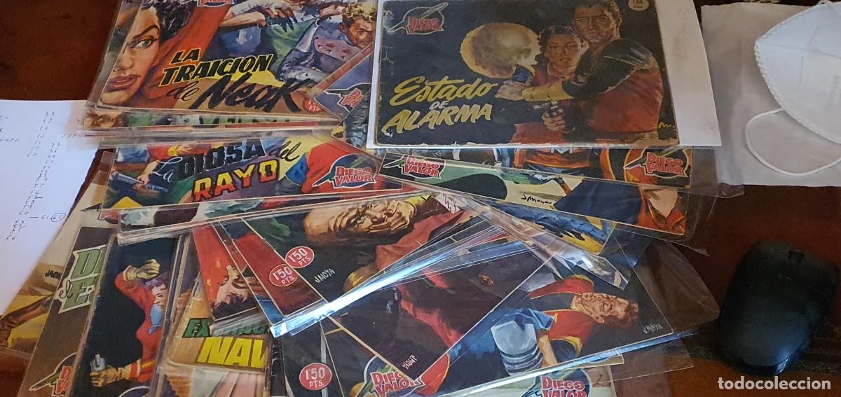 Tebeos: DIEGO VALOR 2&ordf; SERIE COMPLETA EDICIONES CID 1957 44 EJEMPLARES +EXTRAORDINARIO