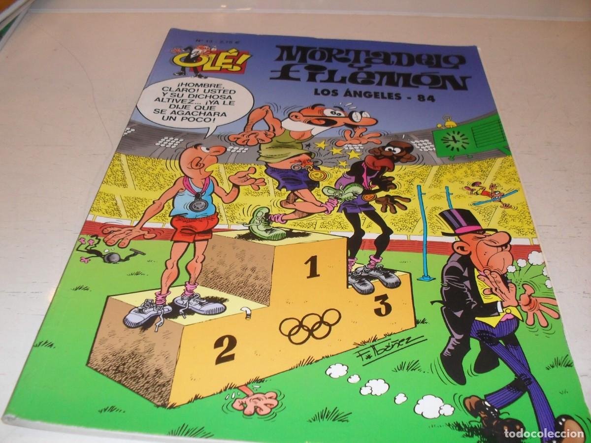 Tebeos: OLE N&ordm; 13,MORTADELO:LOS ANGELES 84,4&ordf; EDICION,DE IBA&Ntilde;EZ,EDICIONES B,1993