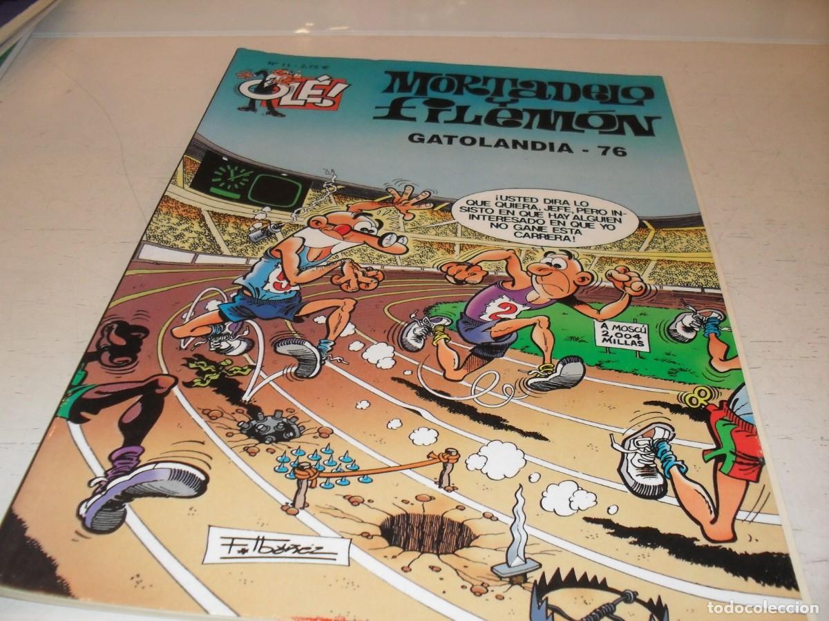 Tebeos: OLE N&ordm; 11,MORTADELO:GATOLANDIA 76,4&ordf; EDICION,DE IBA&Ntilde;EZ,EDICIONES B,1993