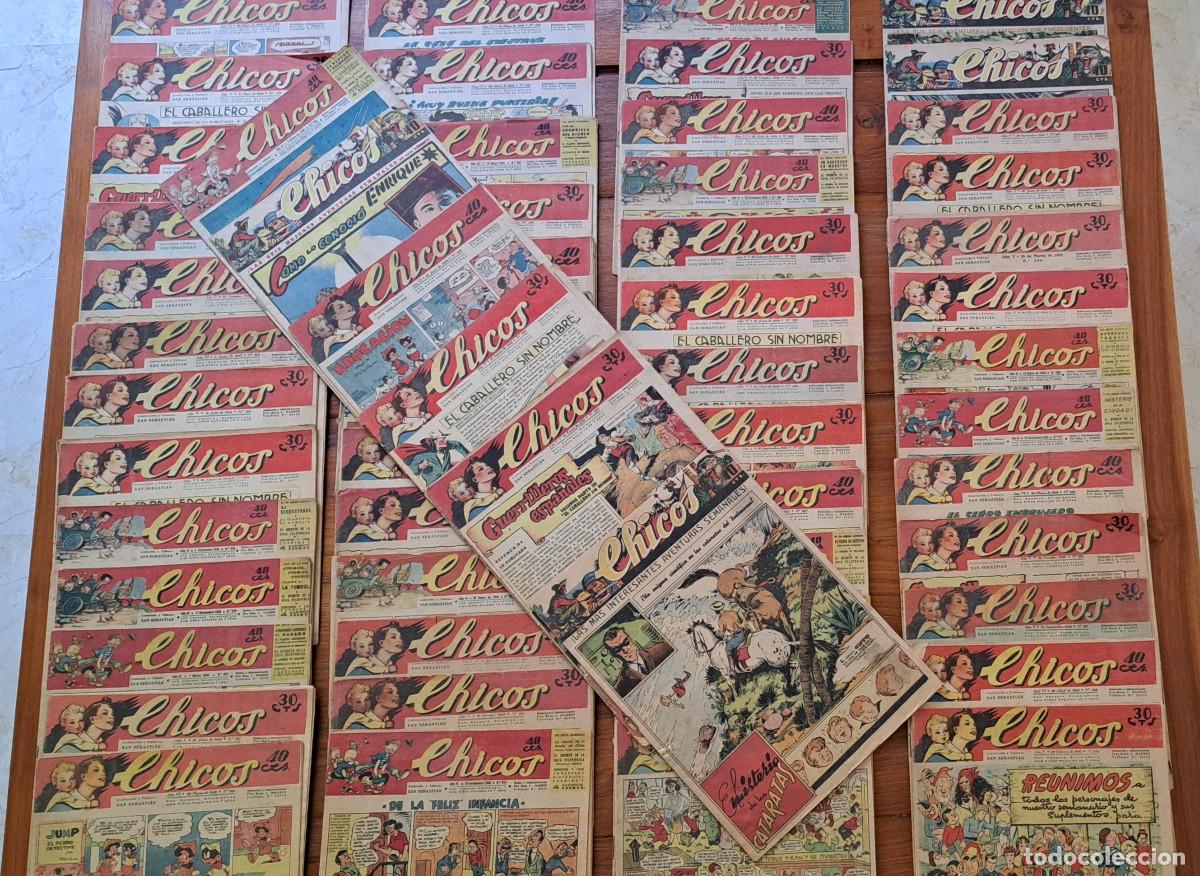 Tebeos: CHICOS - LOTE DE 59 TEBEOS CL&Aacute;SICOS - A&Ntilde;OS 1942 / 1943 / 1944