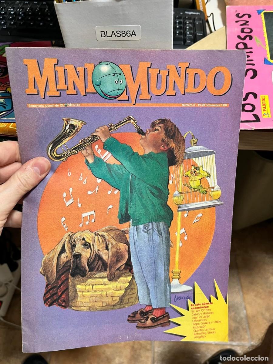 Tebeos: BLAS86A &ndash; MiniMundo n&ordm; 8, 19-20 noviembre 1994. Suplemento juvenil de El Mundo.