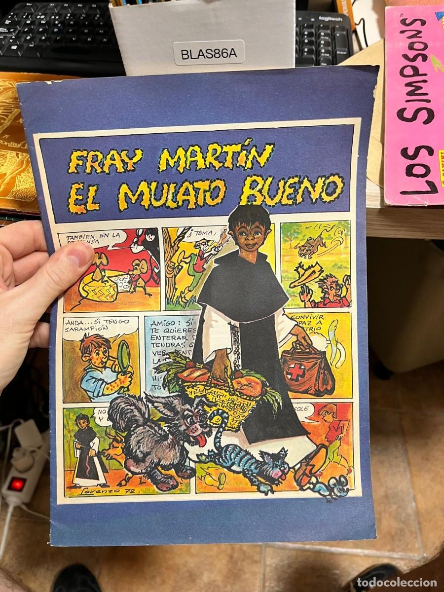 Tebeos: BLAS86A &ndash; Fray Mart&iacute;n, el Mulato Bueno. Cuento/tebeo infantil ilustrado.