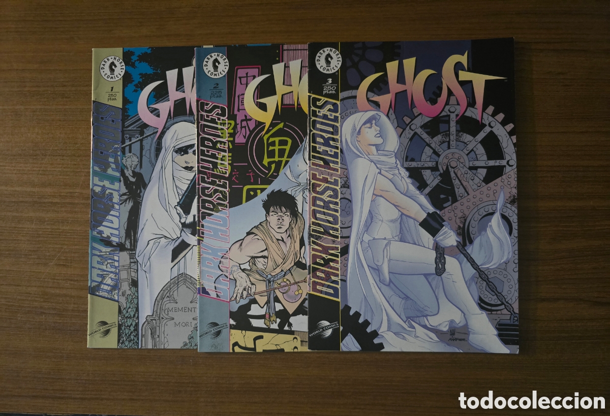 Tebeos: GHOST,DARK HORSE HEROES,NUMEROS 1,2 Y 3,(WORLD COMICS) - Foto 1