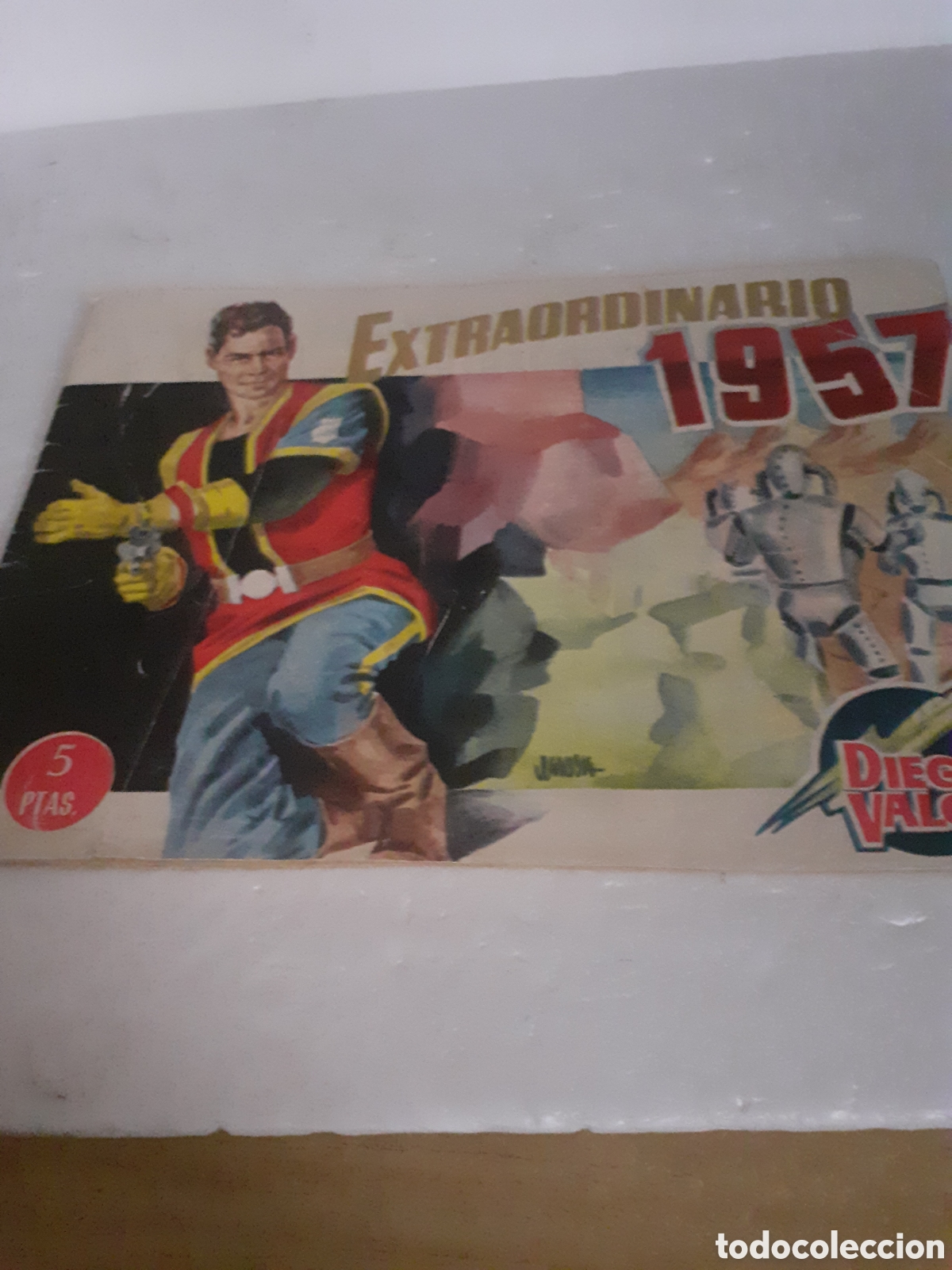 Tebeos: DIEGO VALOR EXTRAORDINARIO DE 1957 EDIC CID