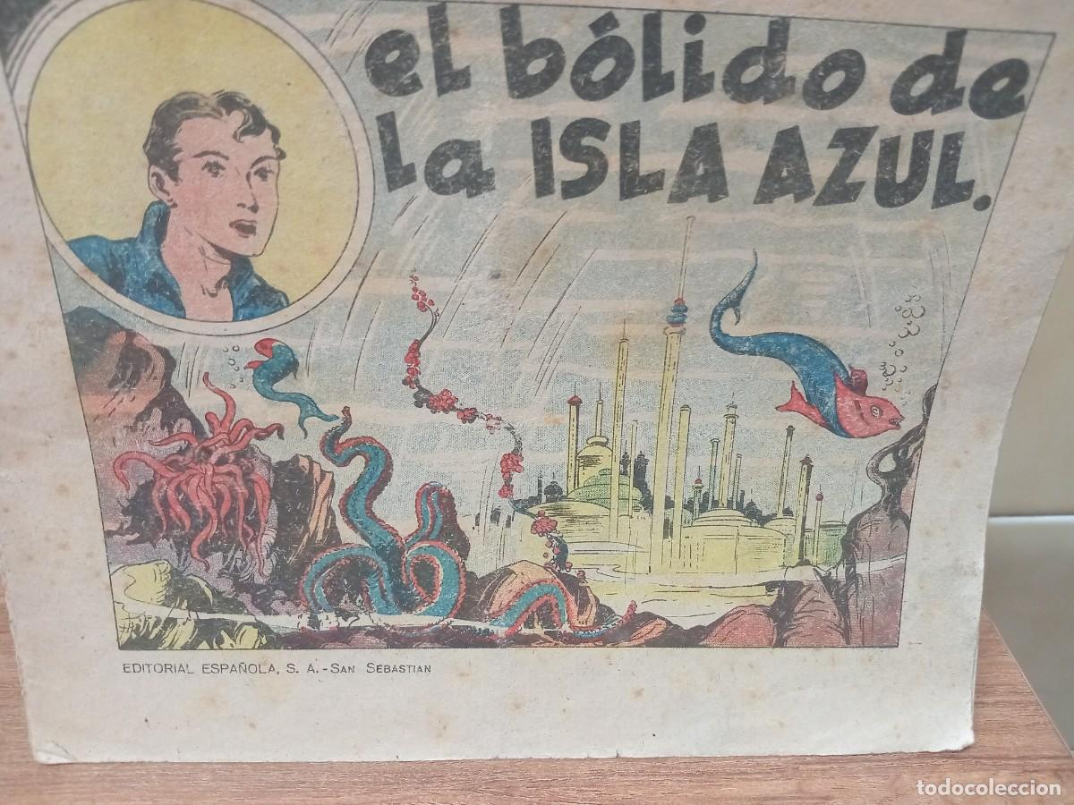 Tebeos: EL BOLIDO DE LA ISLA AZUL - EDITORIAL ESPA&Ntilde;OLA - ORIGINAL - 1939