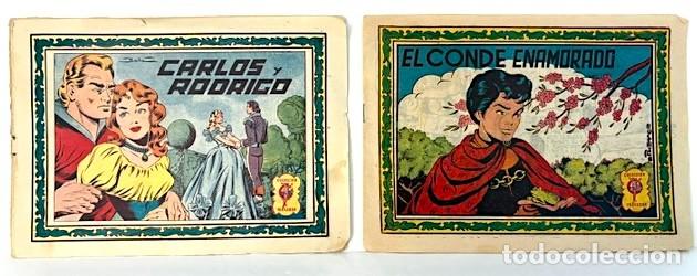 Tebeos: 2: El conde enamorado / Carlos y Rodrigo (Colecci&oacute;n Trovador. Ed Soriano)