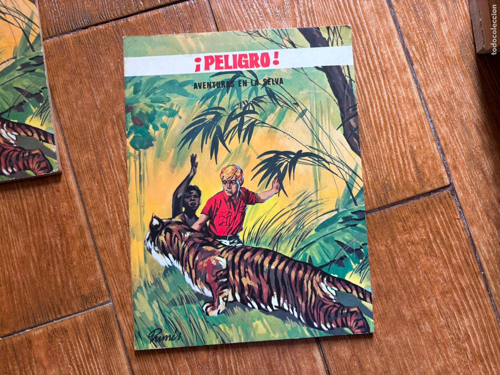Tebeos: AVENTURAS EN LA SELVA N&ordm; 4 PELIGRO EDITORIAL EUREDIT 1969