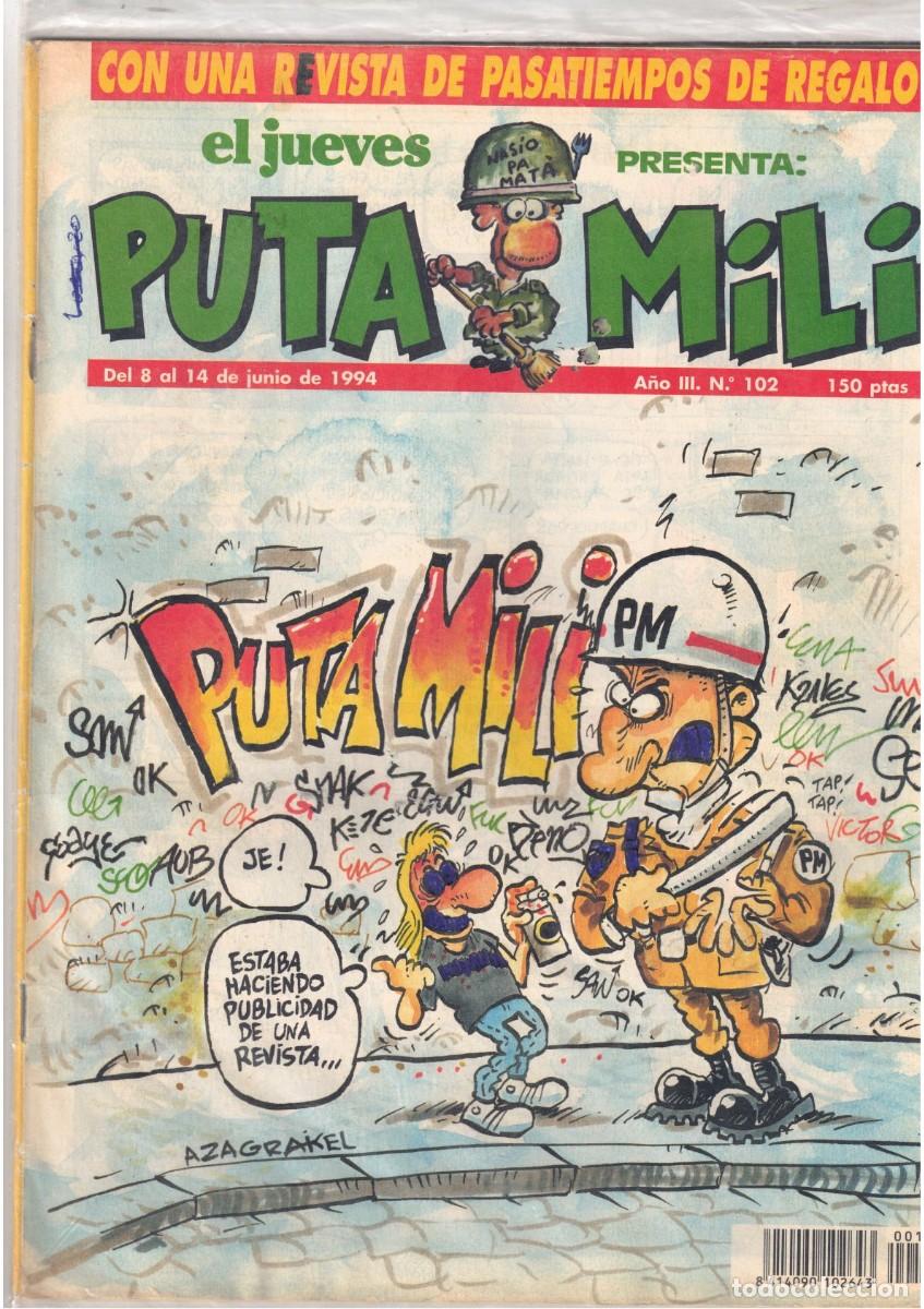 Tebeos: Puta Mili 102. El Jueves. - Foto 1