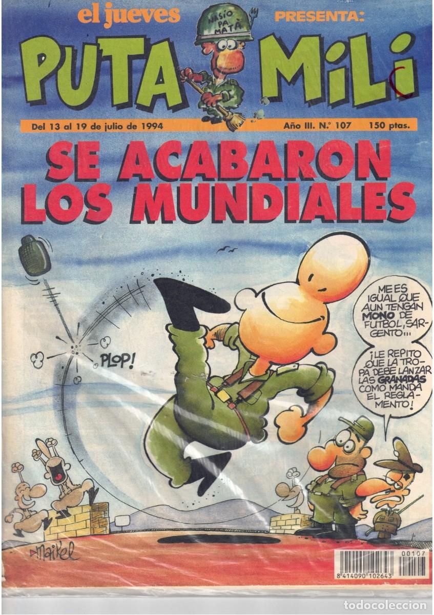 Tebeos: Puta Mili 107. El Jueves. - Foto 1