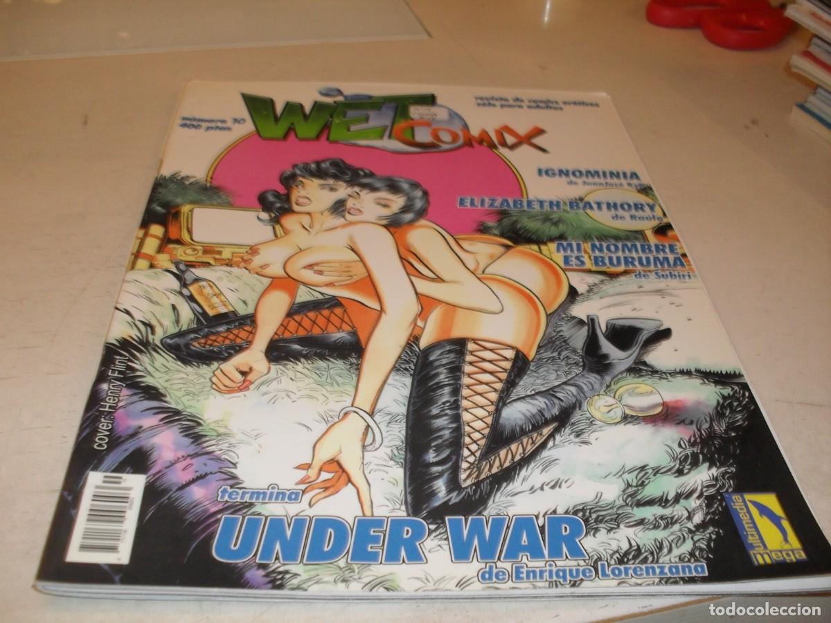 Tebeos: WET COMIX N&ordm; 10,DE 70,SUGERIDO PARA ADULTOS.EDITA MULTIMEDIA,1998.MBE