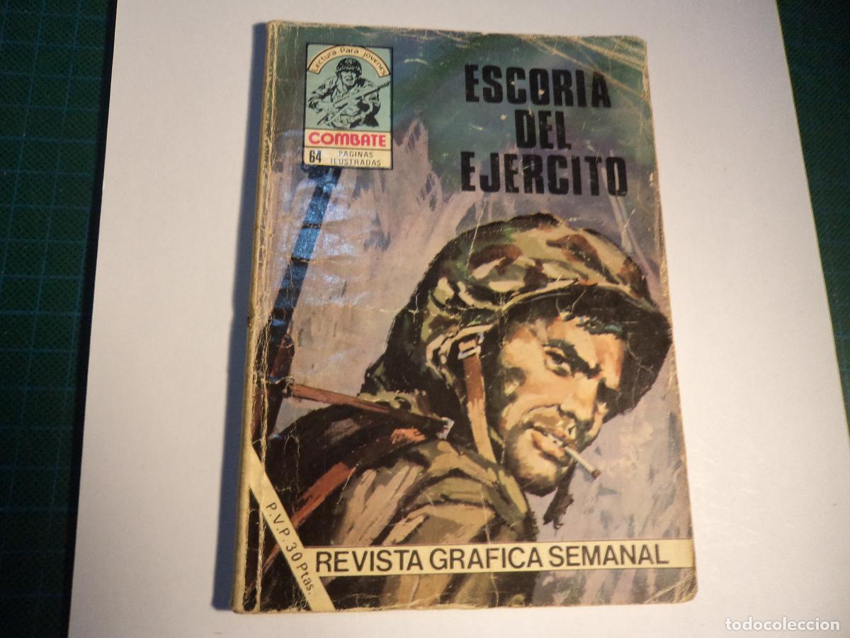 Tebeos: Combate. N&ordm; 230. Producciones. Con se&ntilde;ales de uso.
