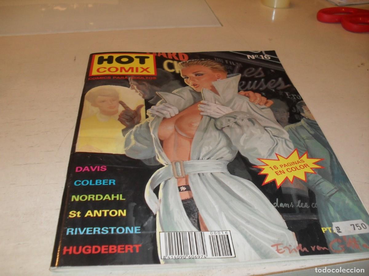 Tebeos: HOT COMIX N&ordm; 16,DE 29,SUGERIDO PARA ADULTOS.EDITA CARTON,1994