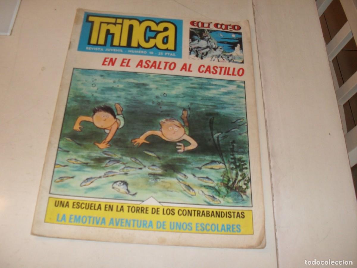 Tebeos: TRINCA N&ordm; 18,DE 65,SOLO LAS CUBIERTAS,EDITORIAL DONCEL,1970