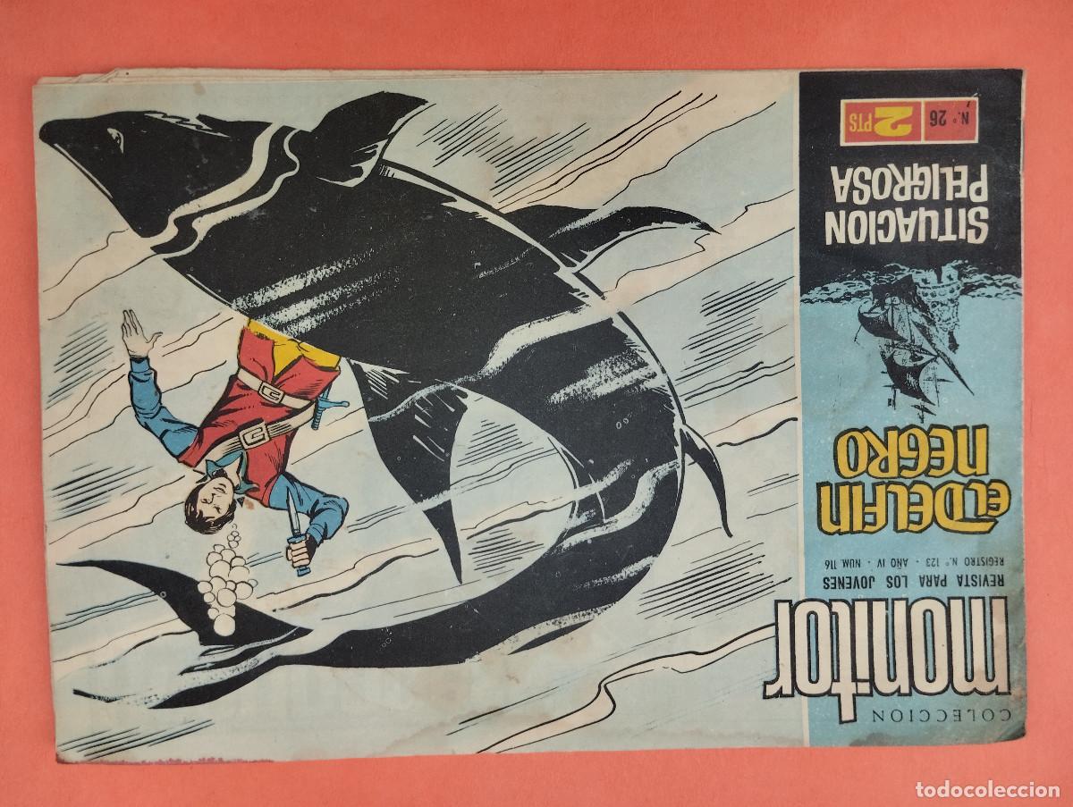 Tebeos: EL DELFIN NEGRO N&ordm; 26 EDITORIAL MONITOR