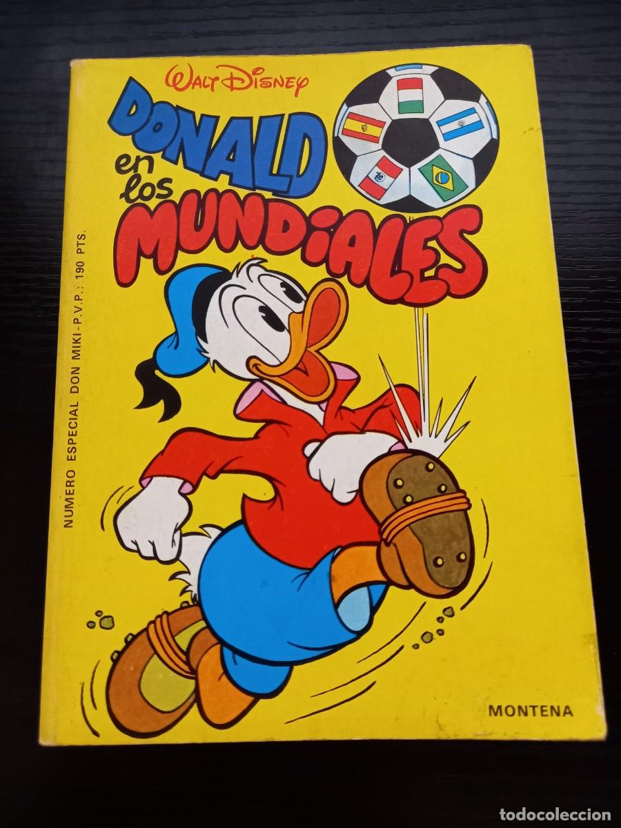Tebeos: Donald en los mundiales. Don Miki Especial n&ordm; 4 (Walt Disney)