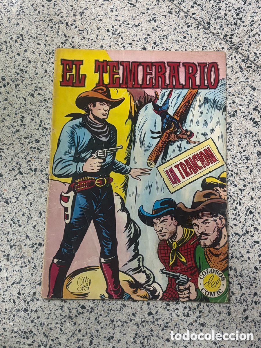 Tebeos: C&Oacute;MIC EL TEMERARIO N&ordm; 7 - LA TRAICI&Oacute;N - M. GAGO - COLOSOS DEL C&Oacute;MIC VALENCIANA