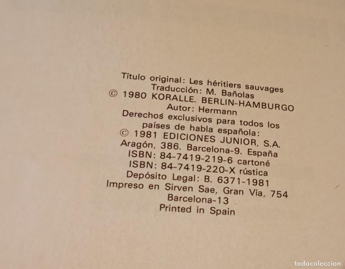 Tebeos: Jeremiah, titulado &rdquo;Los herederos salvajes&rdquo; - Foto 7