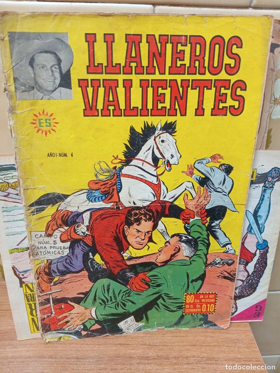 Tebeos: LLANEROS VALIENTES - N&ordm; 4 - ED. SOL - ORIGINAL - 1953