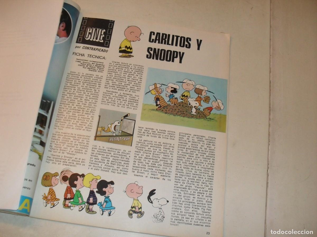 Tebeos: EN 16 PAGINAS,LA COBRA RAJASTHAN,DE C.GIMENEZ,NUNCA REEDITADA+CARLITOS Y SNOOPY,1970
