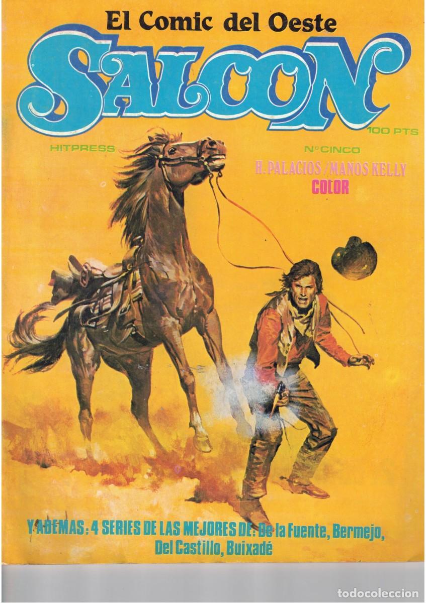 Tebeos: Saloon 5. Editorial Hitpress