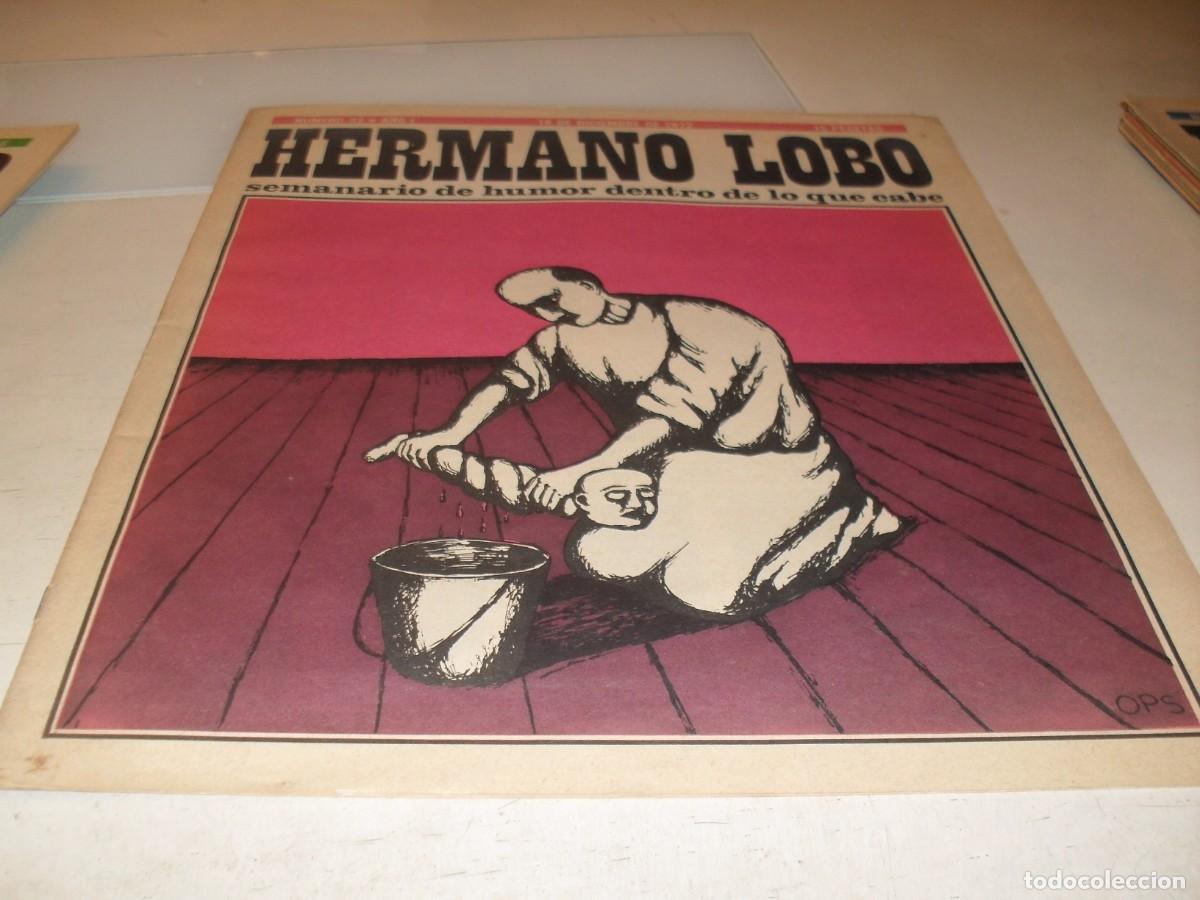 Tebeos: HERMANO LOBO N&ordm; 32,DE 213,HUMOR SATIRICO.PLEYADES EDITORES,1972