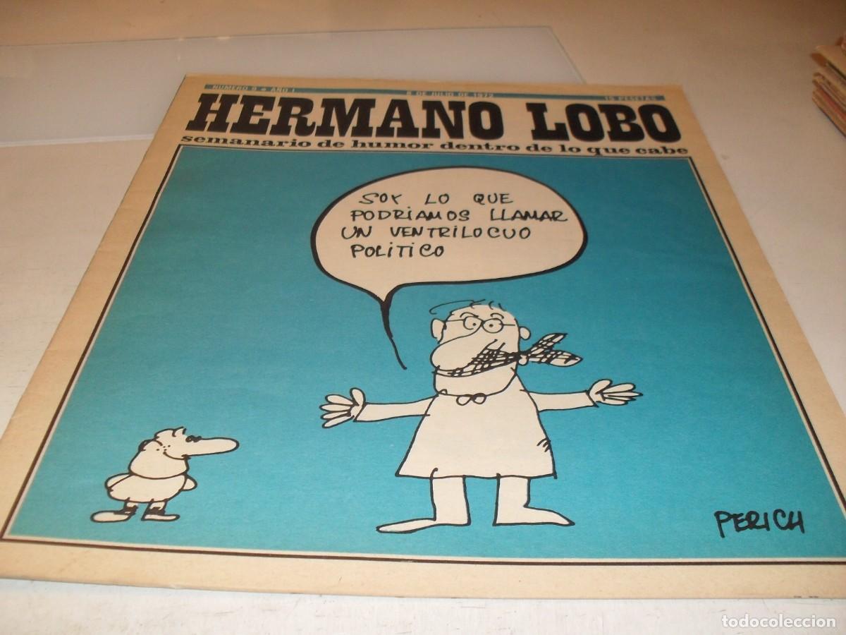 Tebeos: HERMANO LOBO N&ordm; 9,DE 213,HUMOR SATIRICO.PLEYADES EDITORES,1972