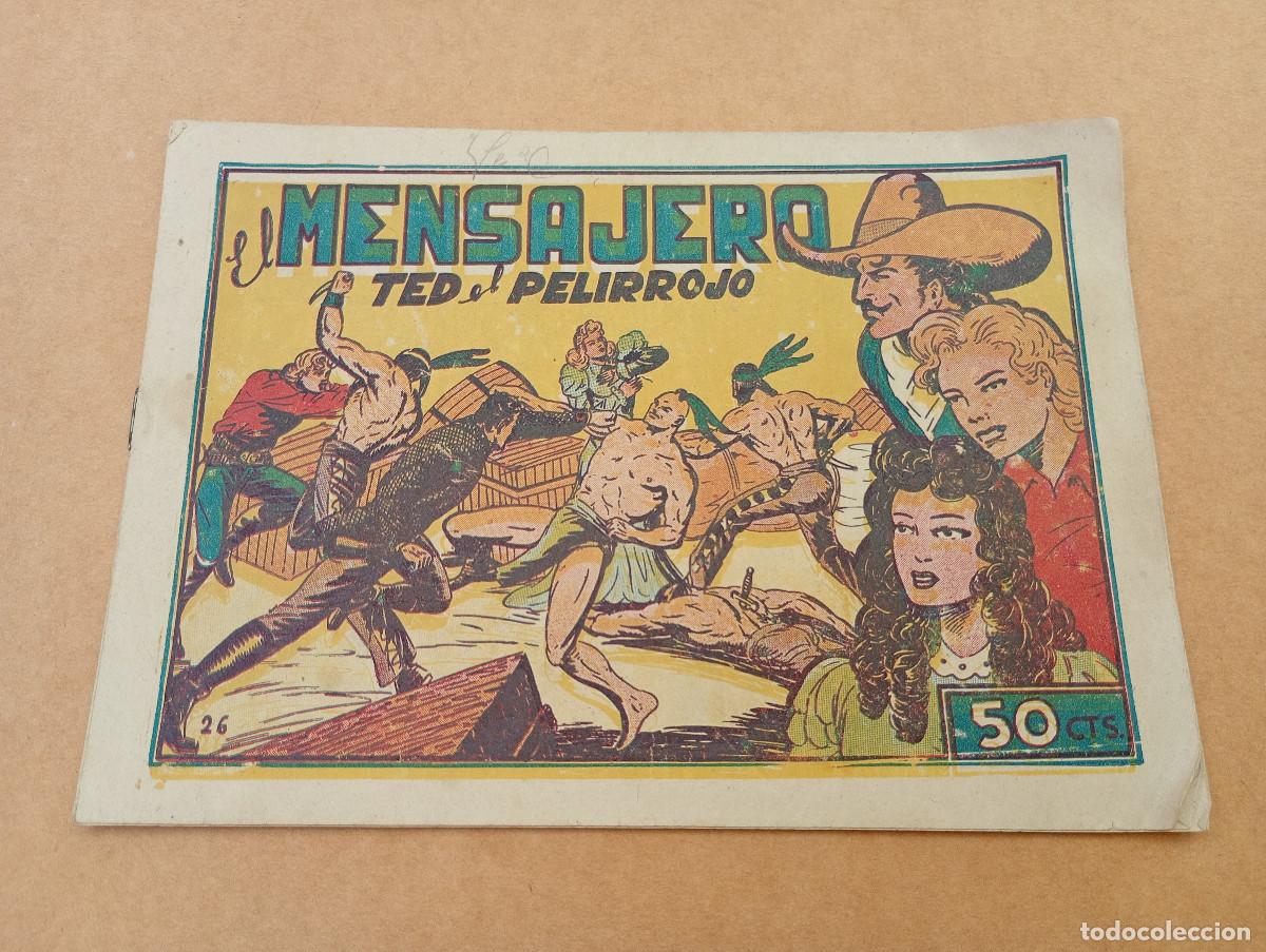 Tebeos: ORIGINAL - Ted el pelirrojo numero n&ordm; 26: El mensajero - Miguel Quesada
