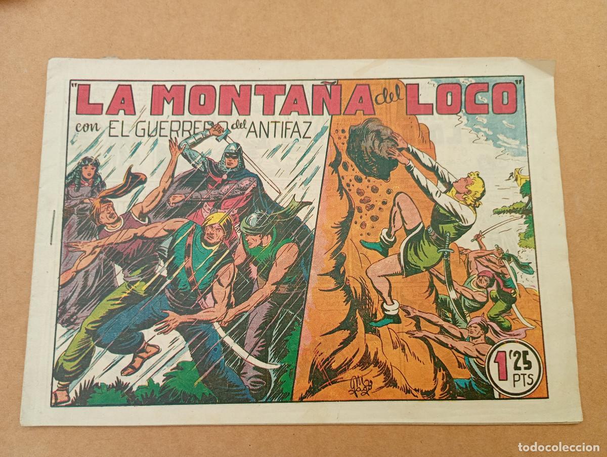 Tebeos: ORIGINAL - LA MONTA&Ntilde;A DEL LOCO.EL GUERRERO DEL ANTIFAZ. N&ordm; 123